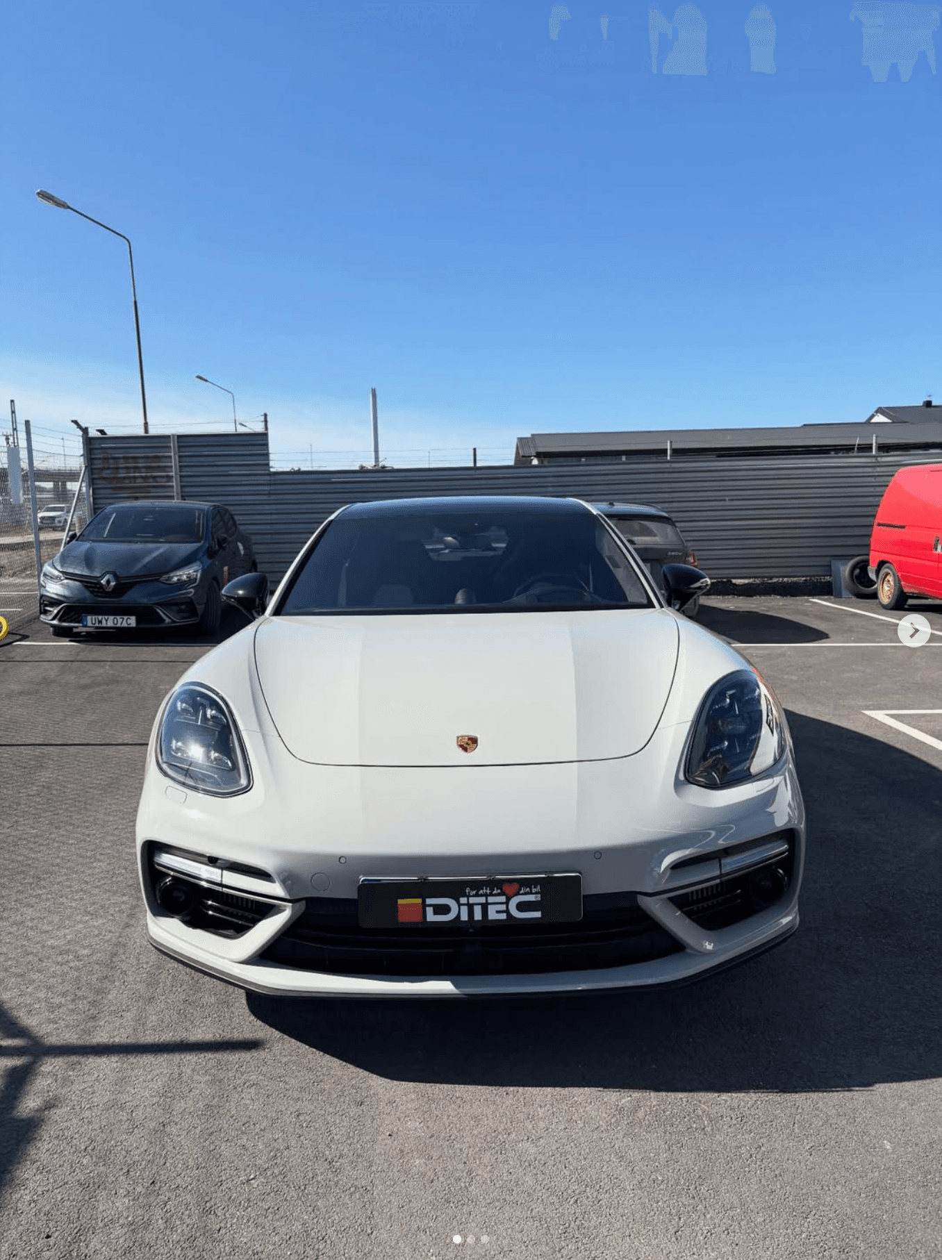 Porsche lackbehandlad hos Nice Car Ditec