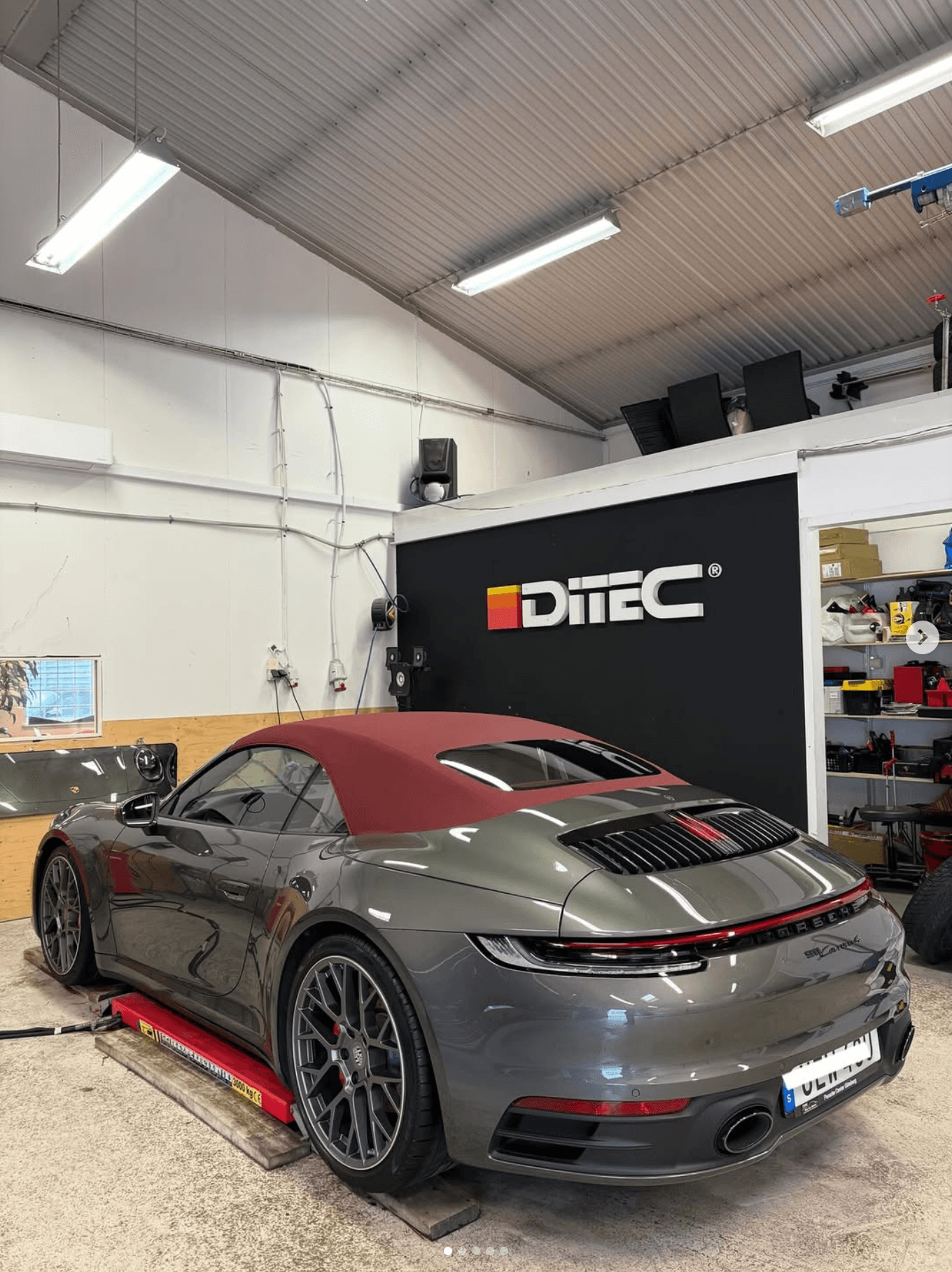 Porsche full rekond hos Nice Car Ditec